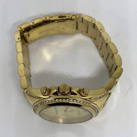 Michael Kors Blair MK5166 Women's Gold Stainless Steel Analog Dial Watch MP856 - Picture 8 of 12